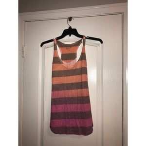 Pink/Orange Ombré Tank Top